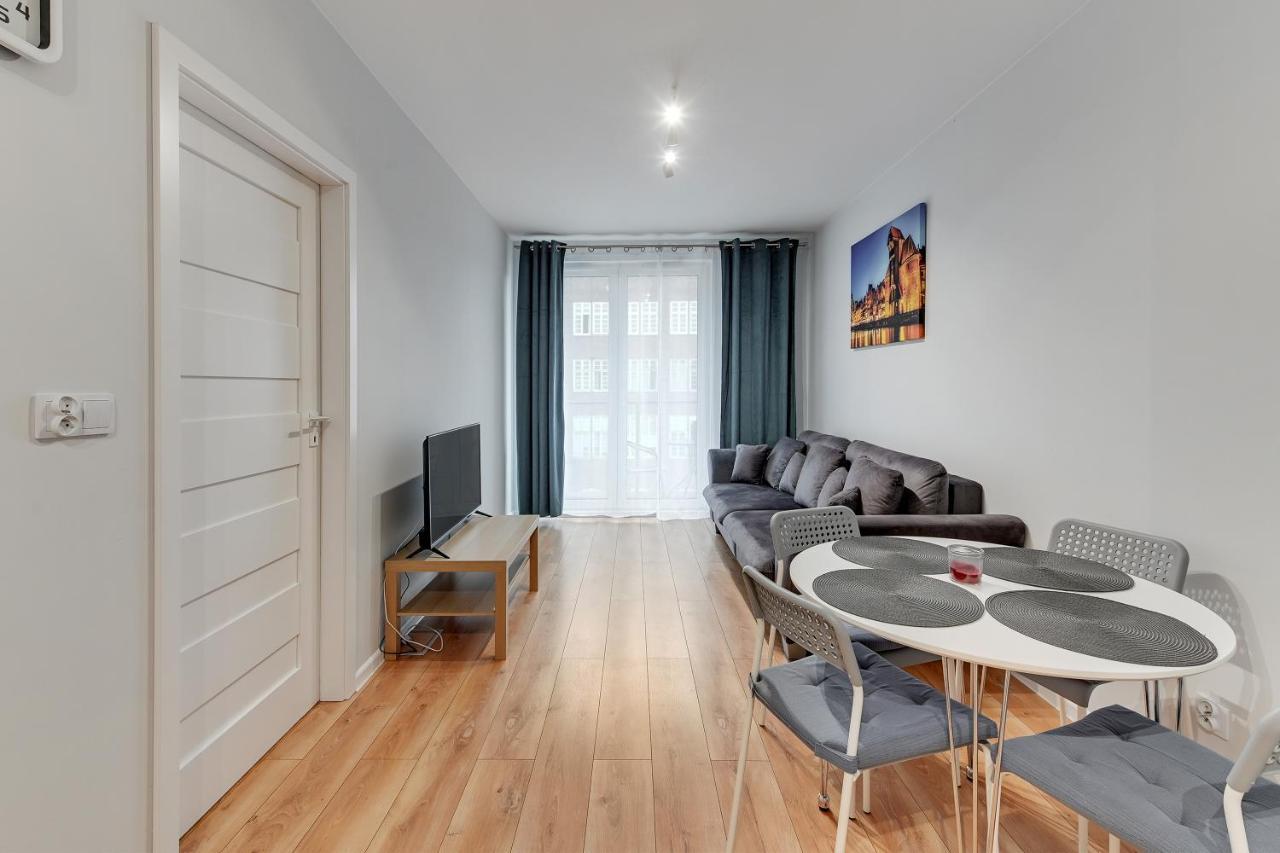 Gdansk Centrum - Apartament 4-Osobowy Z Balkonem Buitenkant foto